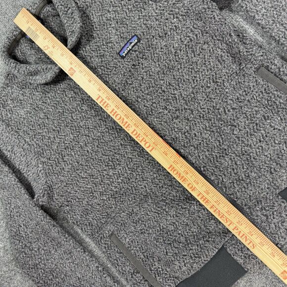 Patagonia Jacket Mens Medium Gray Woolyester Fleece Full Zip Forge Grey STY26935 - Picture 7 of 7